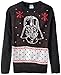 STAR WARS Big Boys' Holiday Vader Sweater, Black, XX-Large