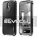 Evocel HTC Desire 526 Case [Dual Layer Series] Hybrid Armor Protector Case for HTC Desire 526 - Evocel Retail Packaging, Black (EVO-HTC526-SA11)