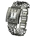 Geneva Platinum Antique Style Fashion Watch