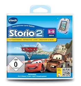 VTech 80-230104 - Storio 2 Lernspiel Cars 2