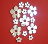 Daisy Mirrors Bundle - Eight x 2cm x 2cm & Five x 4cm x 4cm