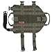 OneTigris Tactical Dog Training Molle Vest Harness (Ranger Green, XL / 54cm)