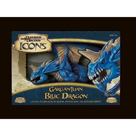 Dungeons & Dragons Icons: Gargantuan Blue Dragon