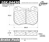 Centric Parts, 100.04430, OEM Brake Pads Centric Parts, 100.04430, OEM Brake Pads
