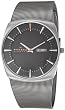Skagen Titanium Mesh Charcoal Mens Watch 696XLTTM
