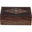 Antique Jewelry Box Handmade in Wood (wc446a)