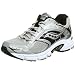 Saucony Men's Grid Cohesion Nx Silver/Black/Gold Wide Width, Running Shoes, Men's Size: 7 UK