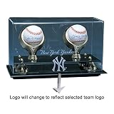 Houston Astros MLB Two Ball Baseball Display Case