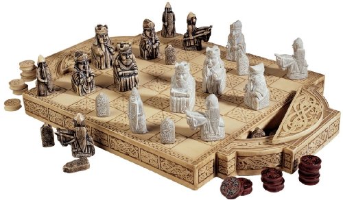 Isle of Lewis Chess Set and Board