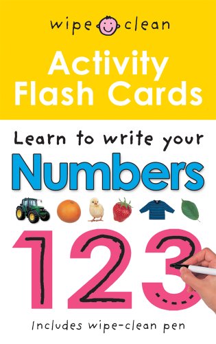 Priddy Books Activity Flash Cards 123 (Wipe Clean)