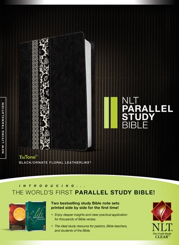 NLT Parallel Study Bible, Floral TuTone