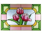 Window Treatment - Stained Glass Panels