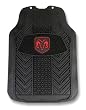 Plasticolor 001689R01 Dodge Ram Logo WeatherPro Universal-Fit Molded Front Floor Mat - Set of 2