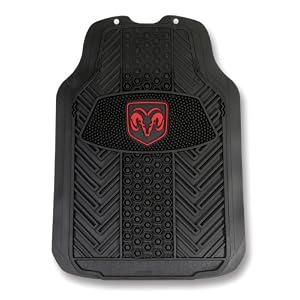 Dodge-Ram-Logo-WeatherPro-Universal-Fit-Molded-Front-Floor-Mat-Set-of-2