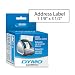 DYMO LabelWriter Address Labels, White, 1-1/8" x 3-1/2", 2 Rolls/Box, 260 Labels/Roll, 520 Labels per box (30320)