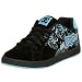 DC Women's Pixie 3 Sneaker,Black/Turquoise,6 M