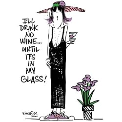 I'll Drink No Wine, Until... - White Nightshirt in a Bag