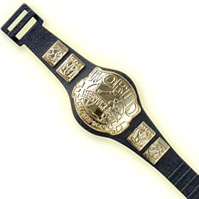  World Heavyweight Championship Belt for Wrestling Action Figures