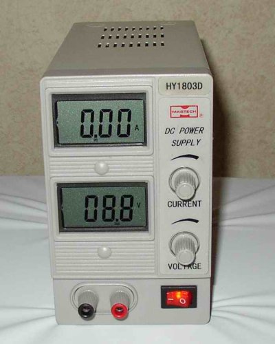 MASTECH VARIABLE DC POWER SUPPLY 0-18V 0-3A