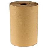 Boardwalk® Hardwound Paper Towels, 8x350`, One-Ply, 12 Rolls/Case, Natural Kraft Color
