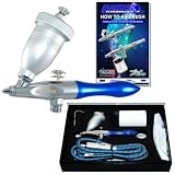 Master Airbrush Airbursh Sandblaster Air Eraser Glass Etcher with a (FREE) How to Airbrush Training Book to Get You Started, Published Exclusively By Master Airbrush