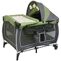 Baby Trend Columbia Play Yard - Green/ Gray