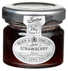 Tiptree Strawberry Preserve Minis, 1-Ounce Jars (Pack of 72)