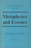 Metaphysics and essence