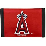 Los Angeles Angels of Anaheim Red Nylon Trifold Wallet