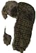 Stripe Plaid Trapper Faux Fur Warm Winter Bomber Hat with Ear Flaps Sherpa