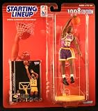 MAGIC JOHNSON / LOS ANGELES LAKERS 1998 NBA Starting Lineup Action Figure & Exclusive NBA Collector Trading Card