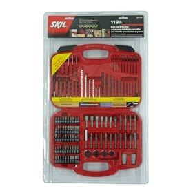 Skil 90119 119 Piece Drilling and Driving Set in Plastic Case