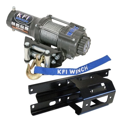 KFI ATV 2500lb Winch COMBO-KIT for a 2005-2010 Polaris Sportsman X2 and Touring