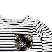 Jastore® 2Pcs Little Baby Girl Clothing Sets Long Sleeve Striped T-Shirt + Jeans