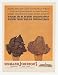 1964 Howard Johnson's Chocolate Ice Cream Cones Print Ad (19983)