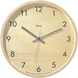 Lemnos plywood clock LC04-05S �O���[ LC04-05S GY