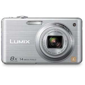 Panasonic Lumix DMC-FH20 14.1 MP Digital Camera with 8x Optical Image Stabilized Zoom and 2.7-Inch LCD (Silver)