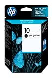 HP 10 Ink Cartridge in Retail Packaging-Black