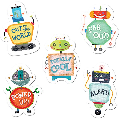 Creative Teaching Press Riveting Robots Stickers (4142)
