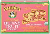 Annie's Homegrown Pink Lemonade Organic Fruit Snacks, 4-Ounce (Pack of 4)