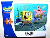 SpongeBob SquarePants 100 Piece Jigsaw Puzzle, SpongeBob and Patrick Star Roller Blading (1 Each)
