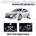 XtremeVision Toyota Camry 2012-2014 (14 Pieces) Pure White Premium Interior LED Kit Package + Installation Tool