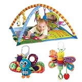 Tiny Love Gymini Super Deluxe Lights & Music with Lamaze Jacques the Peacock and Freddie the Firefly