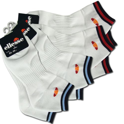 エレッセ【ellesse】アンクルソックス 4足セット EAC900A スニーカーソックス 靴下 レディースアウトレット 23～25cm