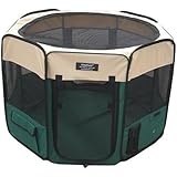 EliteField 2-Door Soft Playpens, 3 Size Available, FREE Shipping (48" x 48" x 32"H)