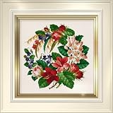 クロスステッチ図案　エレン「EMS018 Floral Symphony」フローラルシンフォニー