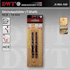 DWT 2 x HCS Stichs�gebl�tter 75mm zum genaues Winkels�gen von Weichholz JI-W4-100