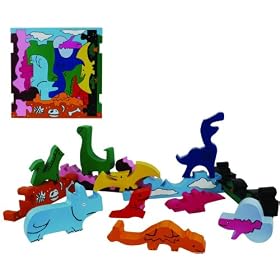 ImagiPLAY Dinosaur Puzzle/Playst