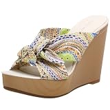 Nine West Women's Nodono Platform Slide