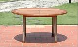 INOX 60 &acute; Round Dining Table - B001G591US